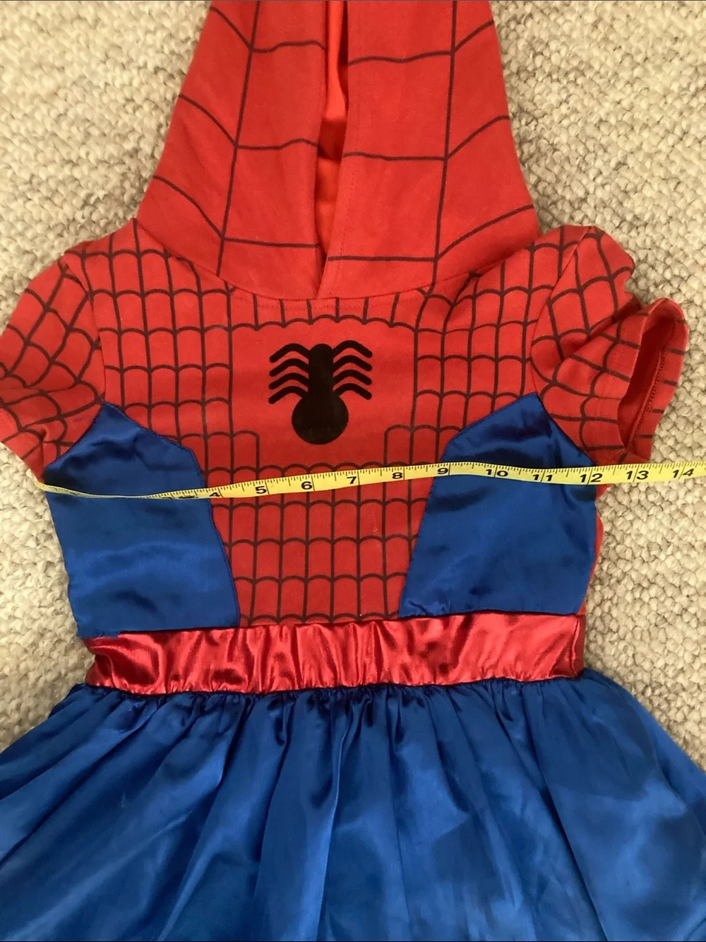 Marvel Red and Blue Spider-Girl Hooded Dress - Picture 4 of 5